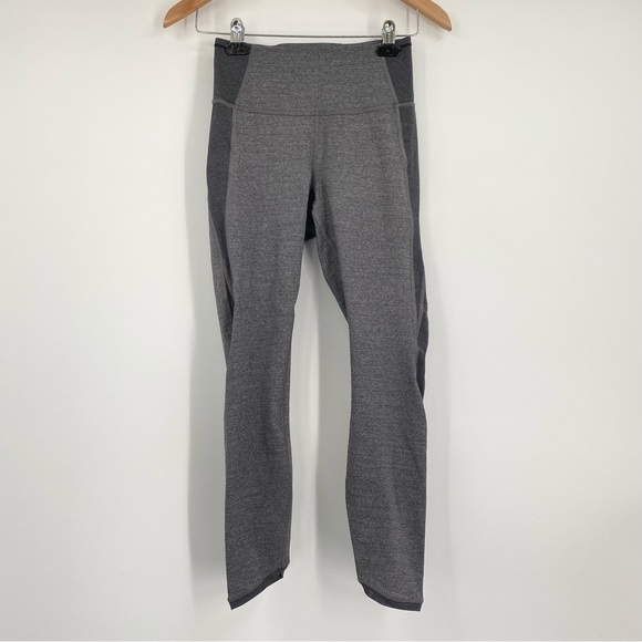 NWT Lululemon Featherlight Tight Heathered Black Grey Leggings 6 - Picture 6 of 9